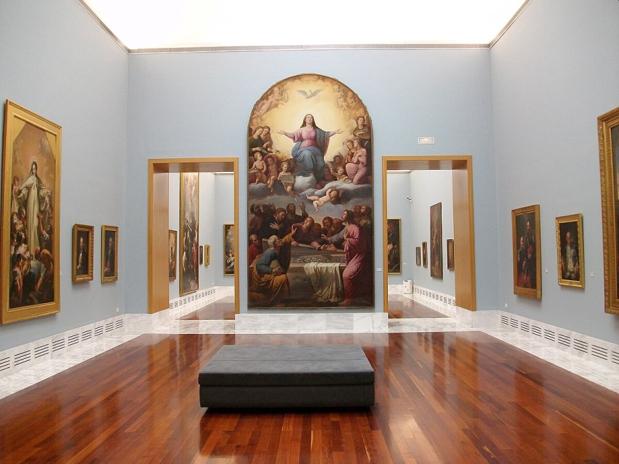 Museo de San Pío V en Valencia. Interior. Obras Neoclásicas